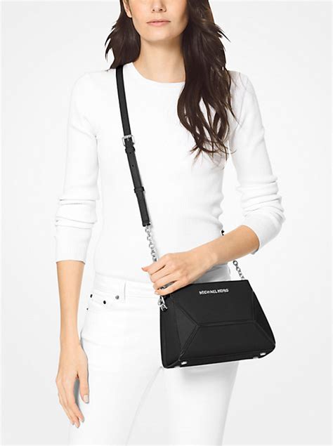 Prism Medium Saffiano Leather Crossbody Bag – Michael Kors 